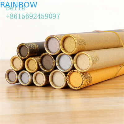 Kotak Kertas Silinder Kardus Kemasan Bulat / Bentuk Disesuaikan 350g