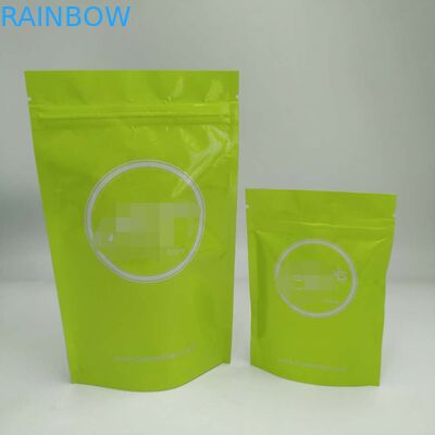 FDA Self Seal Zipper kantong plastik pouch Aluminium Foil dengan Warna Cerah