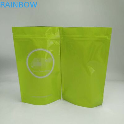 FDA Self Seal Zipper kantong plastik pouch Aluminium Foil dengan Warna Cerah