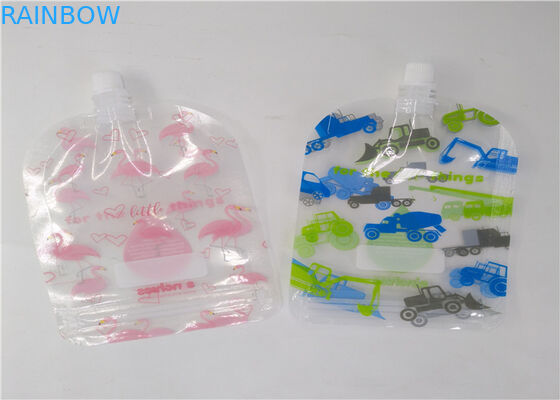 Pencetakan Kustom Transparan Spout Pouch Packaging