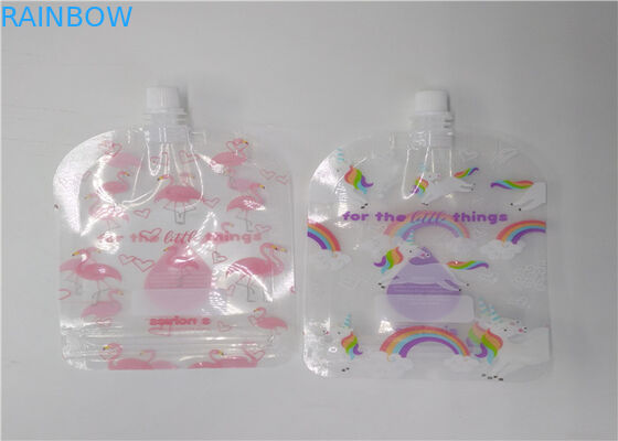 Pencetakan Kustom Transparan Spout Pouch Packaging