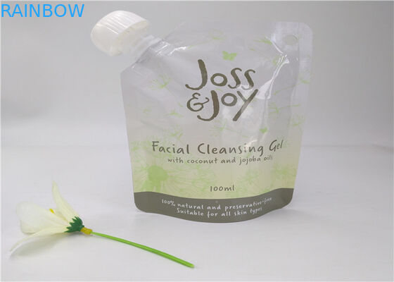 Pencetakan Kustom Transparan Spout Pouch Packaging