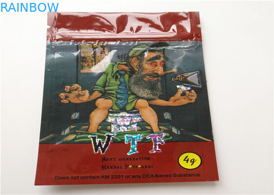 Stand Up Aluminium Foil Bags Untuk Kemasan Badak Rhino 7 Swag Platinum 15000