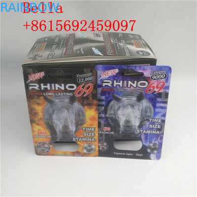 Hardsteel EXtacy Sex Pill Blister Card Packaging