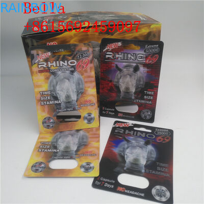 Label pribadi Kemasan Kartu Blister