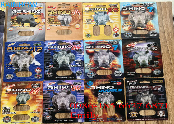 Paket Kemasan Blister Goldreallas Merah Hot Stamping Untuk Industri Farmasi