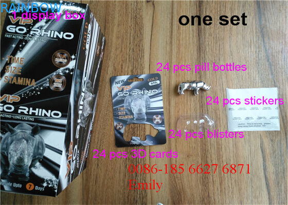 Paket Kemasan Blister Goldreallas Merah Hot Stamping Untuk Industri Farmasi