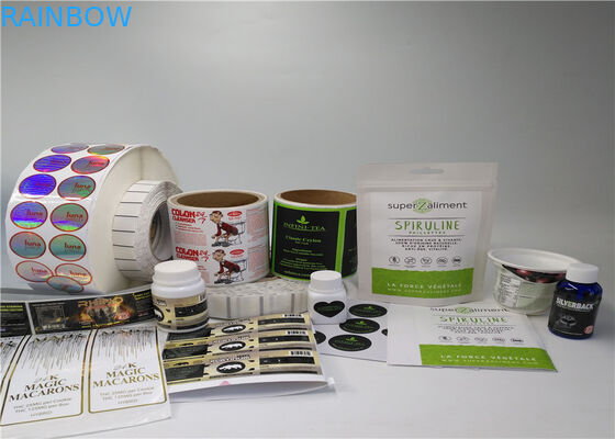 Label Lengan Penyusut PET / PVC Tahan Air