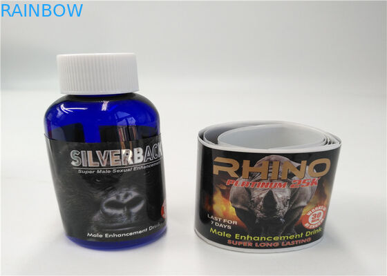 Label Lengan Penyusut PET / PVC Tahan Air