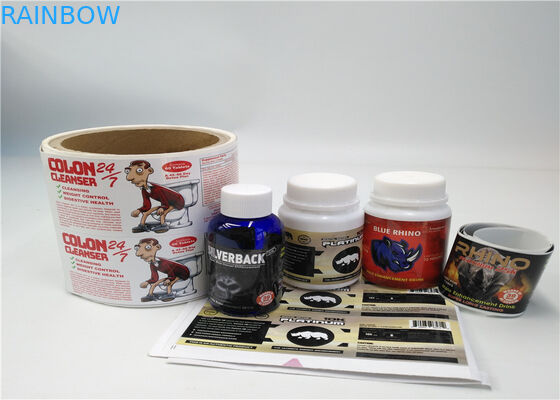 Label Lengan Penyusut PET / PVC Tahan Air