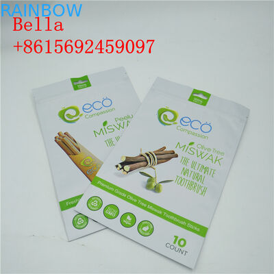 Matt Finish Ziplock Snack Bag Kemasan Light Proof Resistance Tusukan