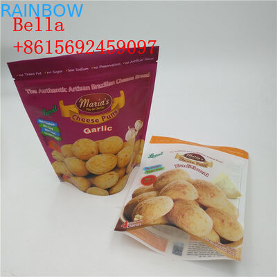 Matt Finish Ziplock Snack Bag Kemasan Light Proof Resistance Tusukan