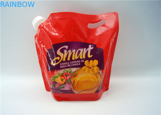 Tas Liquid Spout Transparan Untuk Minuman / Minuman Energi Kemasan