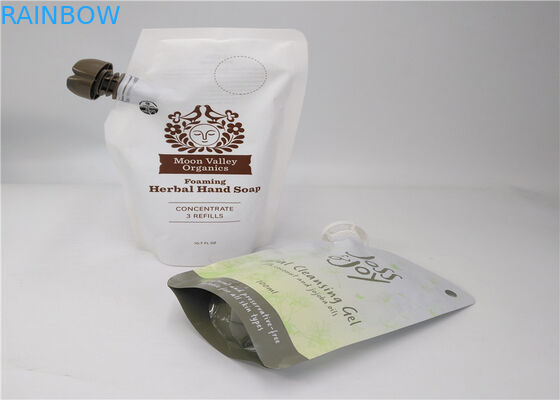 Tas Liquid Spout Transparan Untuk Minuman / Minuman Energi Kemasan