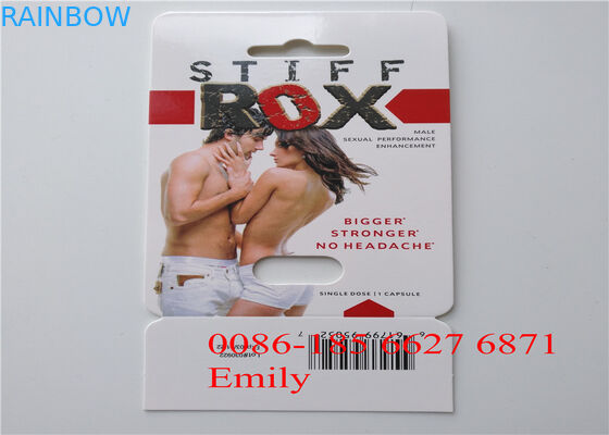 Kemudahan Kemasan Pil Badak Blister Dengan Efek Permukaan Embossing