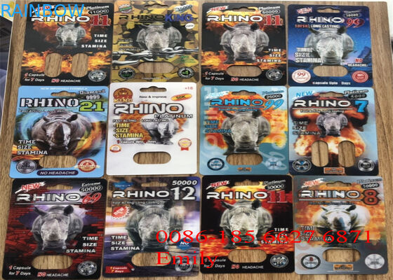 Kemudahan Kemasan Pil Badak Blister Dengan Efek Permukaan Embossing