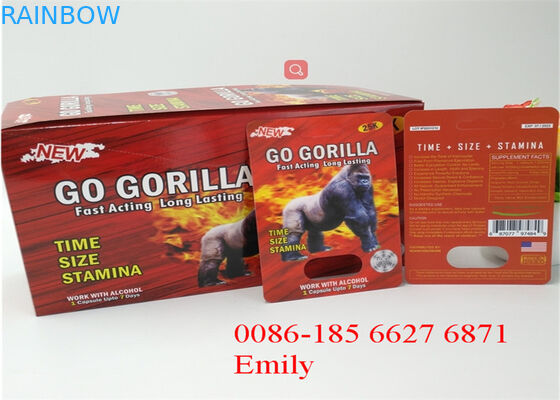 UV Printing Plastik Blister Kemasan Ukuran Disesuaikan Untuk Pil Obat