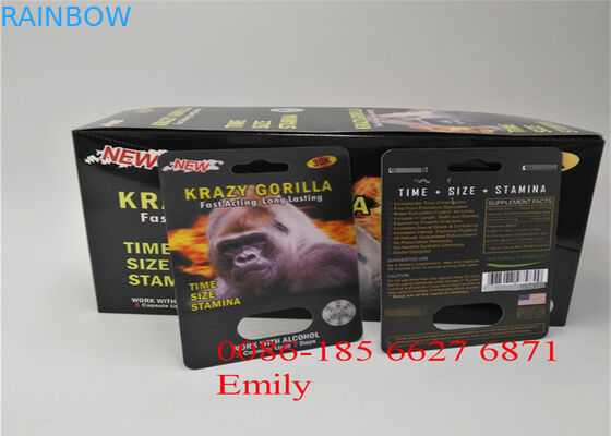 Kemasan Kartu Blister OEM Untuk Meningkatkan Kemasan Max Man Kapsul