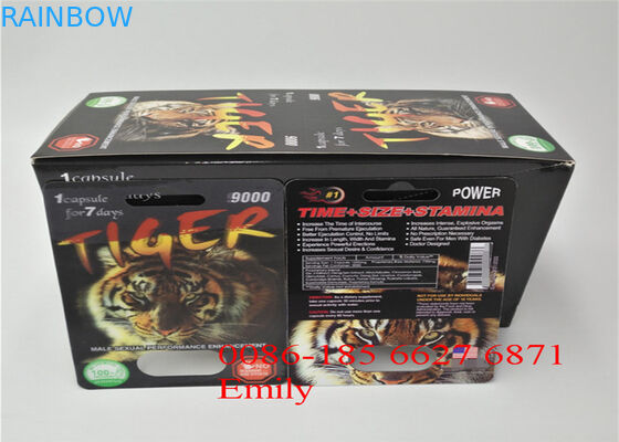 Kemasan Kartu Blister OEM Untuk Meningkatkan Kemasan Max Man Kapsul