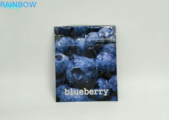 Thress Side Seal Foil Pouch Packaging, Zip Lock Foil Packaging Bags Untuk Seed Flower Leave