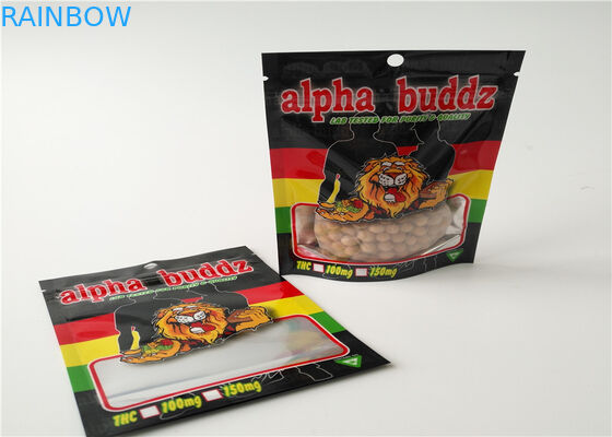 Aluminium Foil Herbal Kemasan Dupa Matte Bahan OPP Dengan Warna Transparan