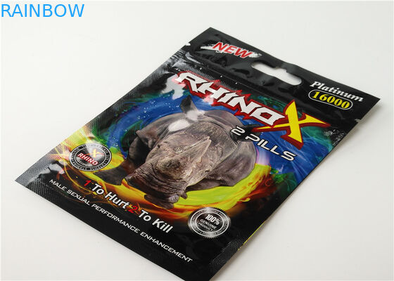 Aluminium Foil Herbal Kemasan Dupa Matte Bahan OPP Dengan Warna Transparan