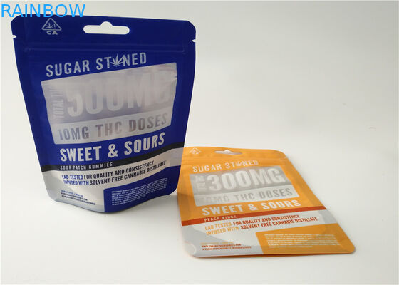 Kemasan Herbal Dupa Ukuran Kecil Logo Kustom Dicetak Dengan Lapisan Aluminium