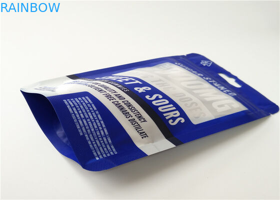 Kemasan Herbal Dupa Ukuran Kecil Logo Kustom Dicetak Dengan Lapisan Aluminium