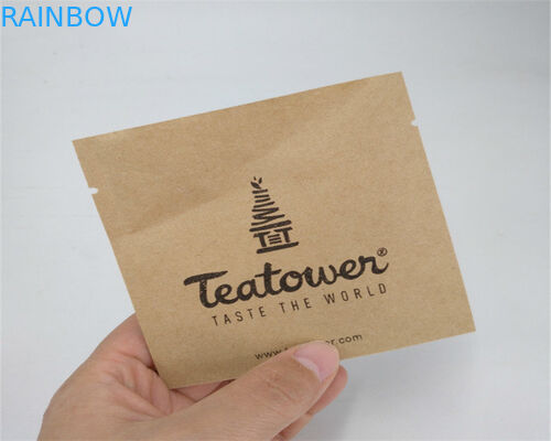 Resealable Zipper Paper Food Bags Kekuatan Tinggi Pencetakan Warna Penuh Untuk Kacang Buah Kering