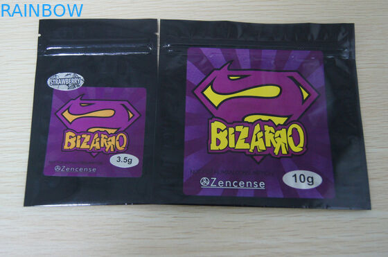 Kantong Ritsleting Plastik Tidak Beracun Untuk Gummy Bear / Gummy Candy Packaging