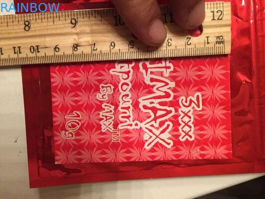 Bau Kemasan Herbal Dupa, Ritsleting Plastik Tas Untuk Kemasan Makanan