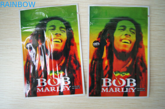 Amber Leaf Herbal Incense Packaging, Keamanan Three Side Seal Pouch 4g