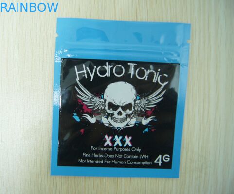 Kemasan Dupa Herbal Penghalang Tinggi, Bahan Ritsleting Tas Plastik PE