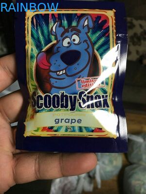 Bahan Laminated Stand Up Pouch Cetak Rotogravure Dengan Lubang Gantung Bulat