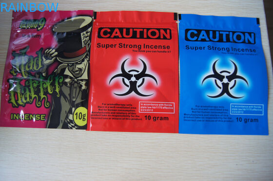 Bahan Laminated Stand Up Pouch Cetak Rotogravure Dengan Lubang Gantung Bulat