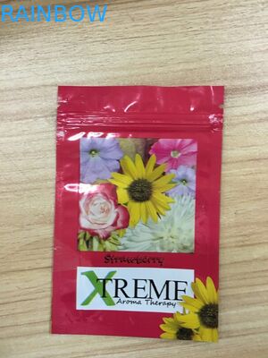 CBD Flower Herbal Incense Packaging, Tas Aluminium Foil Medis Dengan Delapan Warna