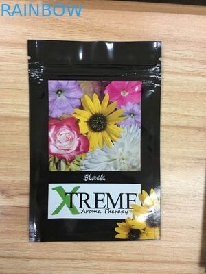 CBD Flower Herbal Incense Packaging, Tas Aluminium Foil Medis Dengan Delapan Warna