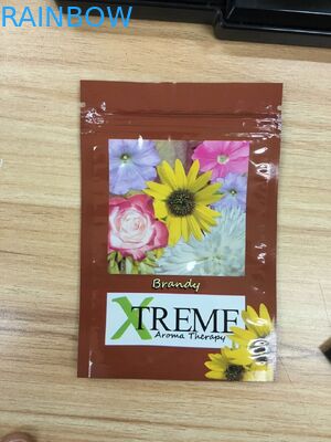 CBD Flower Herbal Incense Packaging, Tas Aluminium Foil Medis Dengan Delapan Warna