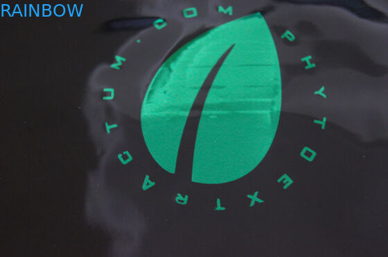 Clear Front Herbal Incense Packaging Logo Kustom Didaur Ulang Untuk Cuti Tembakau