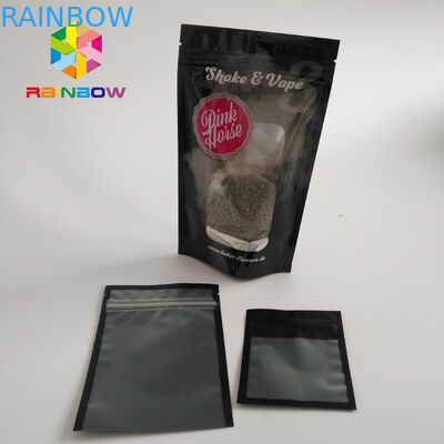 Clear Window Stand Up Pouch Bags Untuk Makanan / Permen / Kopi 10000 MOQ
