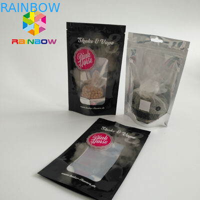 Clear Window Stand Up Pouch Bags Untuk Makanan / Permen / Kopi 10000 MOQ