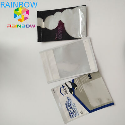 Clear Window Stand Up Pouch Bags Untuk Makanan / Permen / Kopi 10000 MOQ