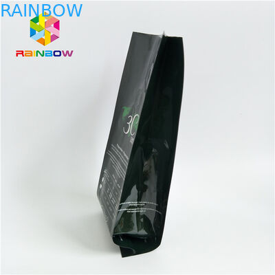 Tas Kemasan Foil Kapasitas Besar Matt Permukaan Untuk Kue / Bumbu Teh tas Kopi