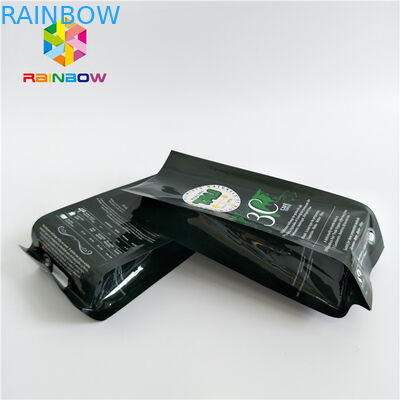 Tas Kemasan Foil Kapasitas Besar Matt Permukaan Untuk Kue / Bumbu Teh tas Kopi