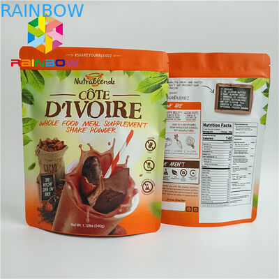 Glossy Aluminium Foil Bags Glossy 100mircon Untuk Sugar Baking Cookies