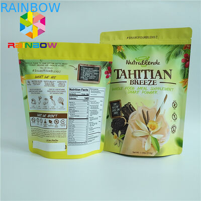 Glossy Aluminium Foil Bags Glossy 100mircon Untuk Sugar Baking Cookies