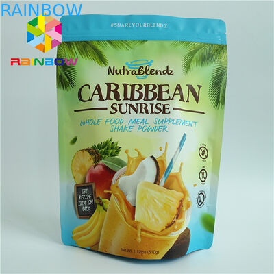 Glossy Aluminium Foil Bags Glossy 100mircon Untuk Sugar Baking Cookies