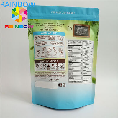 Glossy Aluminium Foil Bags Glossy 100mircon Untuk Sugar Baking Cookies