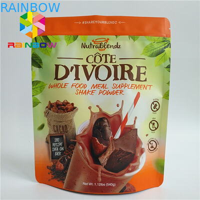 Glossy Aluminium Foil Bags Glossy 100mircon Untuk Sugar Baking Cookies