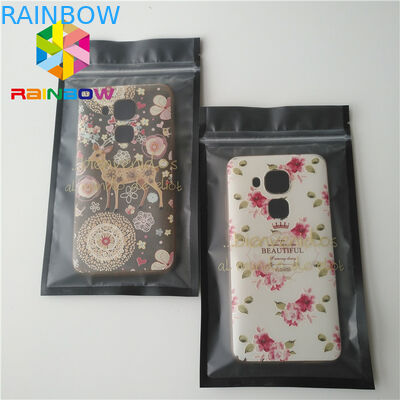 Kemasan kantong plastik disesuaikan 1,6 x 8 cm untuk kabel ponsel 3 sisi disegel tas untuk camilan buah noni